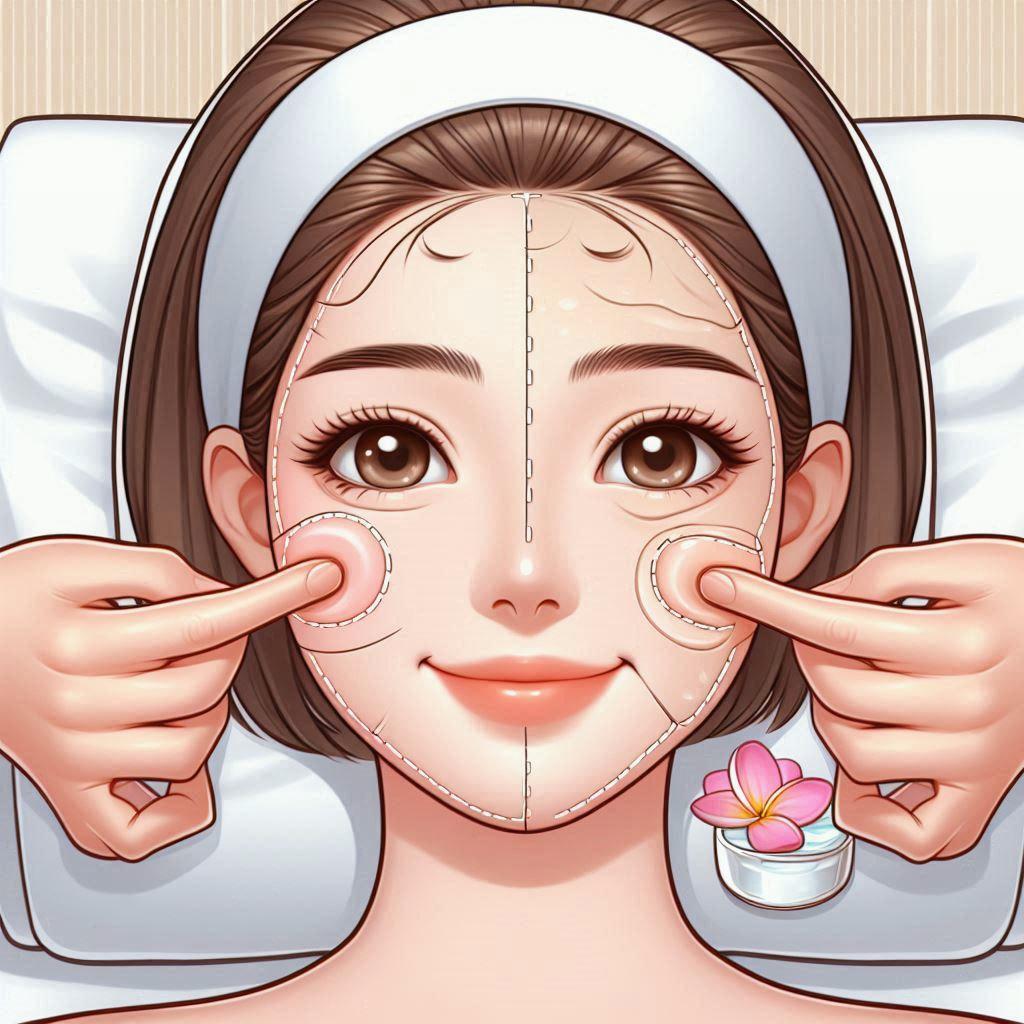 🌟 Улучшение кожи лица корейским массажем: пяти минутная техника против морщин: ✨ Пять минут в день: простота и эффективность методики