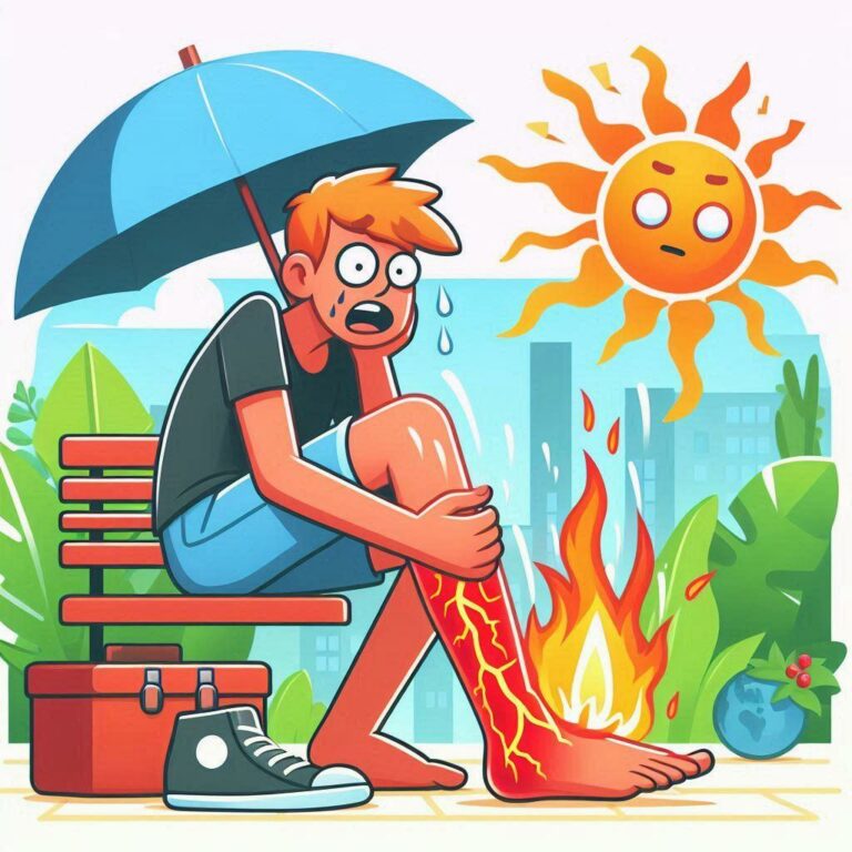 🔥 Как бороться с отеками ног в жаркую погоду?