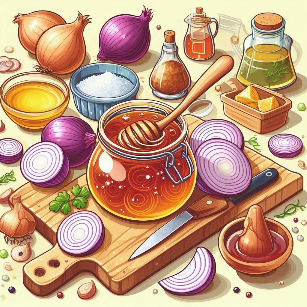 🍯 Пошаговый рецепт приготовления джема из лука на кухне: 🍬 Какие ингредиенты и специи добавить для улучшения вкуса джема из лука