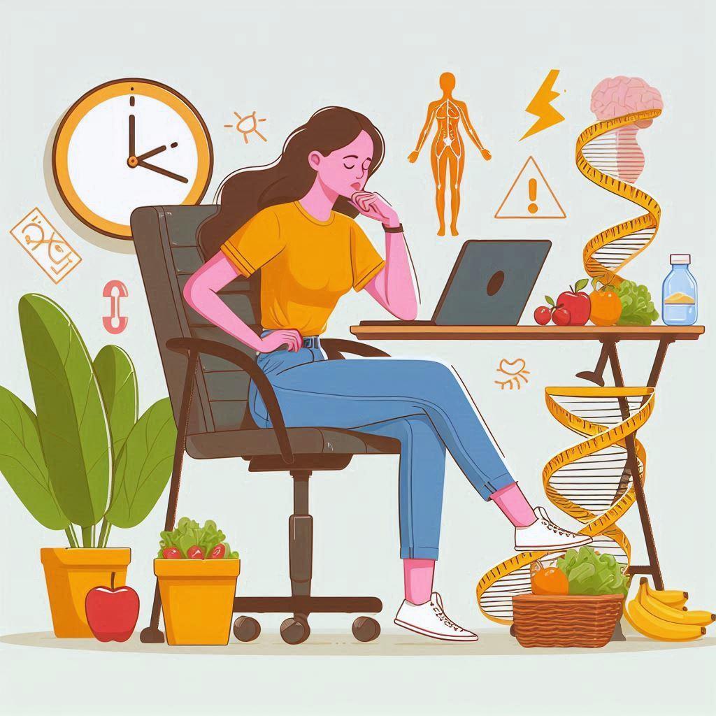 🪑 Как долгое сидение влияет на ваше здоровье: полное руководство: 🍽 Как сидячий образ жизни изменяет ваш метаболизм