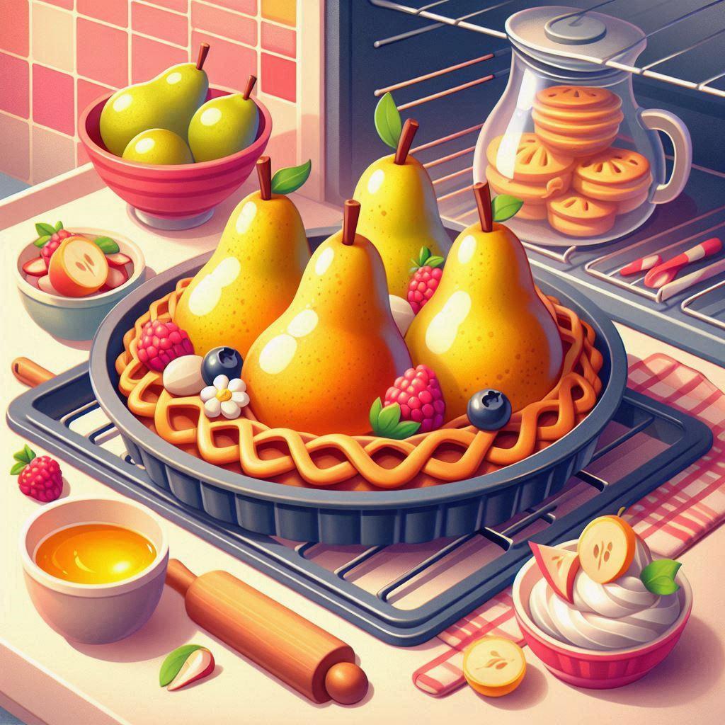 🥧 Как приготовить ароматные пироги с грушами в духовке: 👩‍🍳 Пошаговый рецепт ароматного пирога с грушами