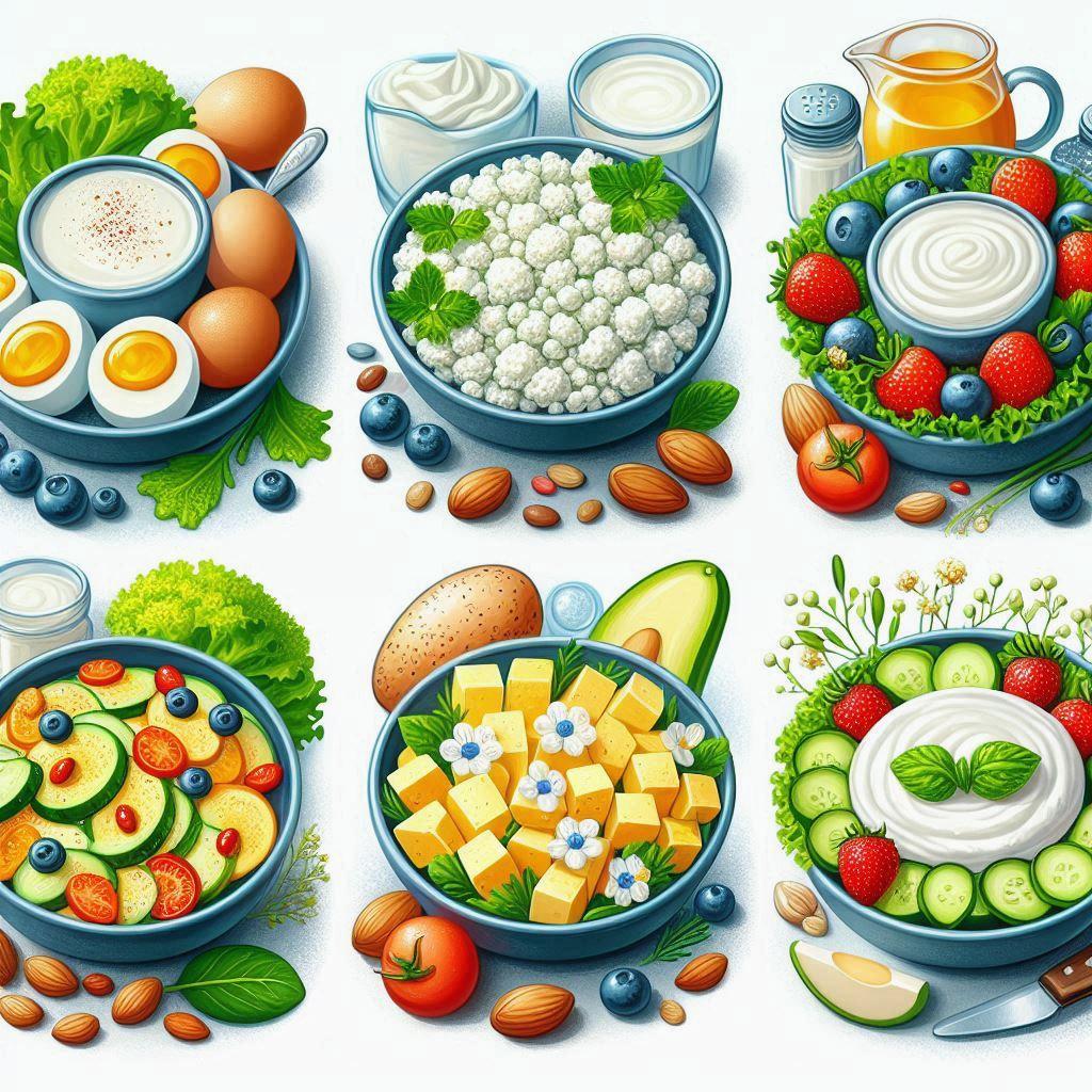 🍽 Шесть вкусных и диетических блюд из творога без добавления яиц: 🍲 Творожная запеканка с ягодами: сладость без вреда