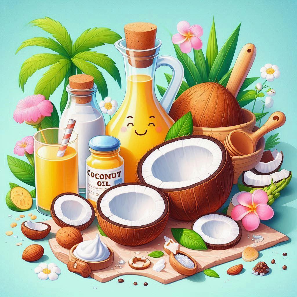 🥥 Все о кокосовом масле и молоке: Многофункциональное применение в жизни: 👩‍🍳 Секреты использования кокосового масла в выпечке