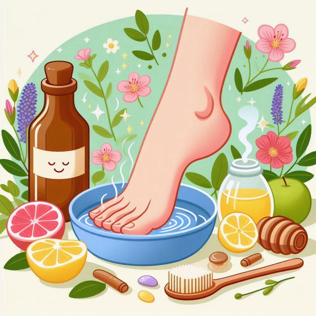 🌿 Эффективные народные средства для устранения запаха ног: 👣 Солевые ванны: древний рецепт против запаха