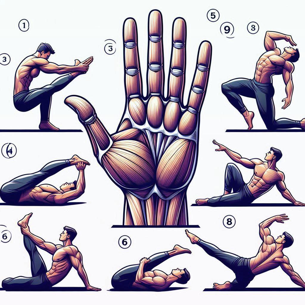 🤲 7 ключевых упражнений для гибкости и силы кистей рук и пальцев: 📚 Начальные шаги перед упражнениями для разминки кистей рук