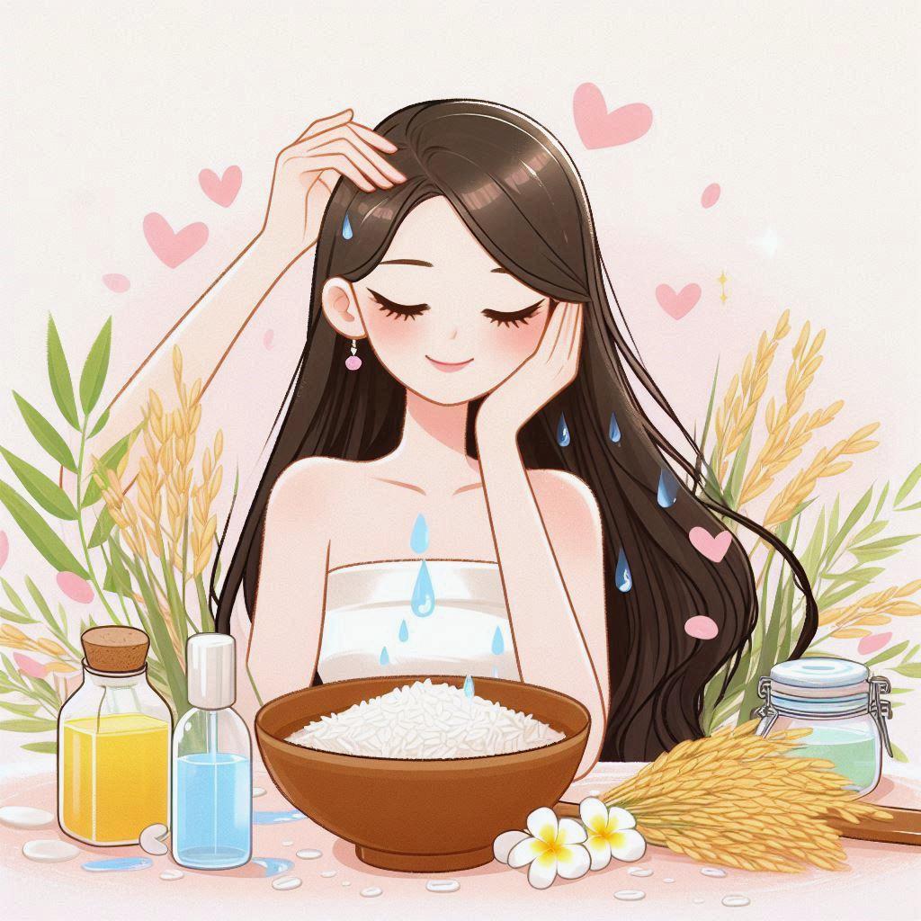 🌾 Рисовая вода для волос: простой способ восстановления и ухода: 🔬 Научный взгляд: почему рисовая вода полезна для волос
