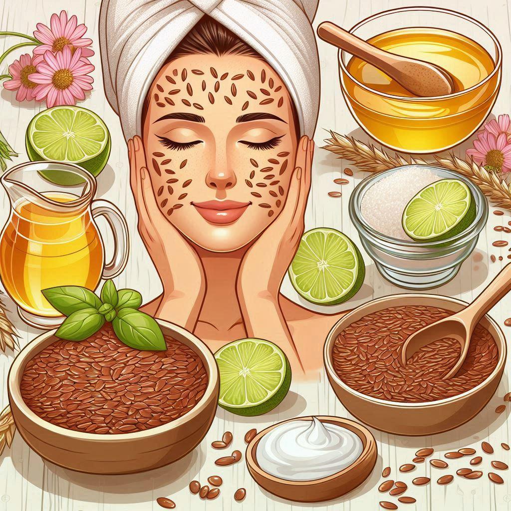 🌿 Эффективные домашние маски из семян льна для уменьшения морщин: 🍯 Вариации масок с добавлением натуральных ингредиентов для разных нужд кожи