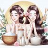🌿 Как использовать белую каолиновую глину для восстановления волос: мудрость китайских красавиц