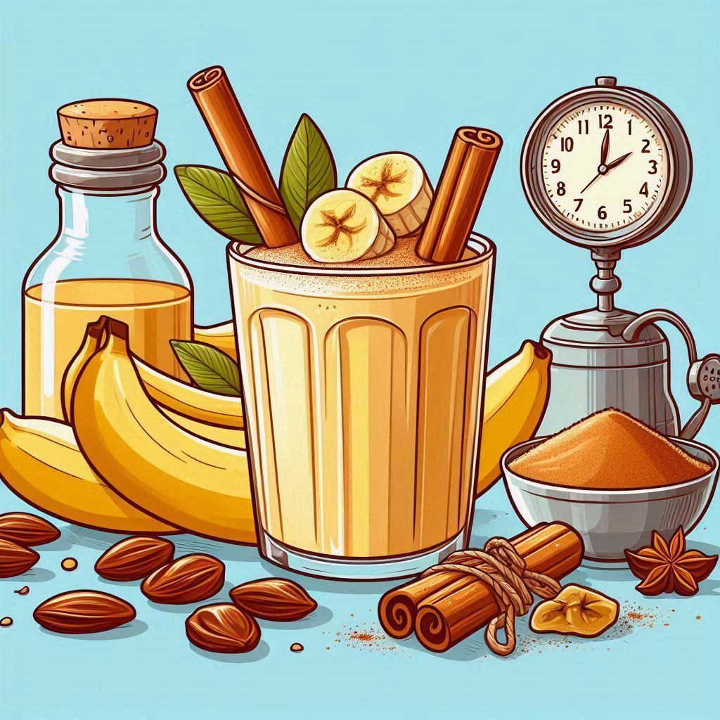 🍌 Как приготовить банановый коктейль с корицей и финиками: 🌿 Добавление фиников для сладости и текстуры