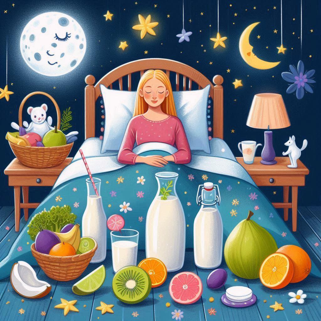 🌙 Кефир перед сном: секреты похудения и очищения организма: 🌖 Как кефир влияет на сон и его фазы